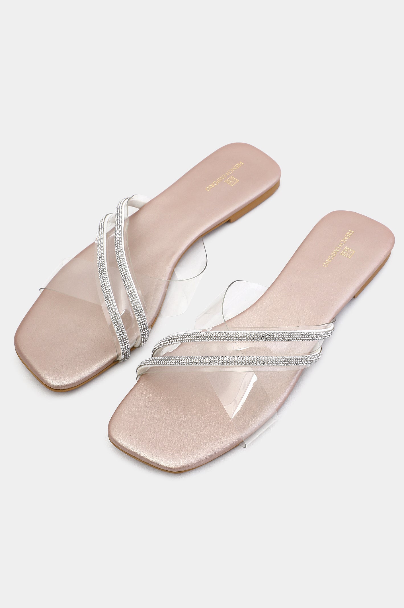 Peach Ladies Casual Slippers From Diners