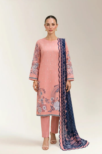 Printed Unstitched 3PC