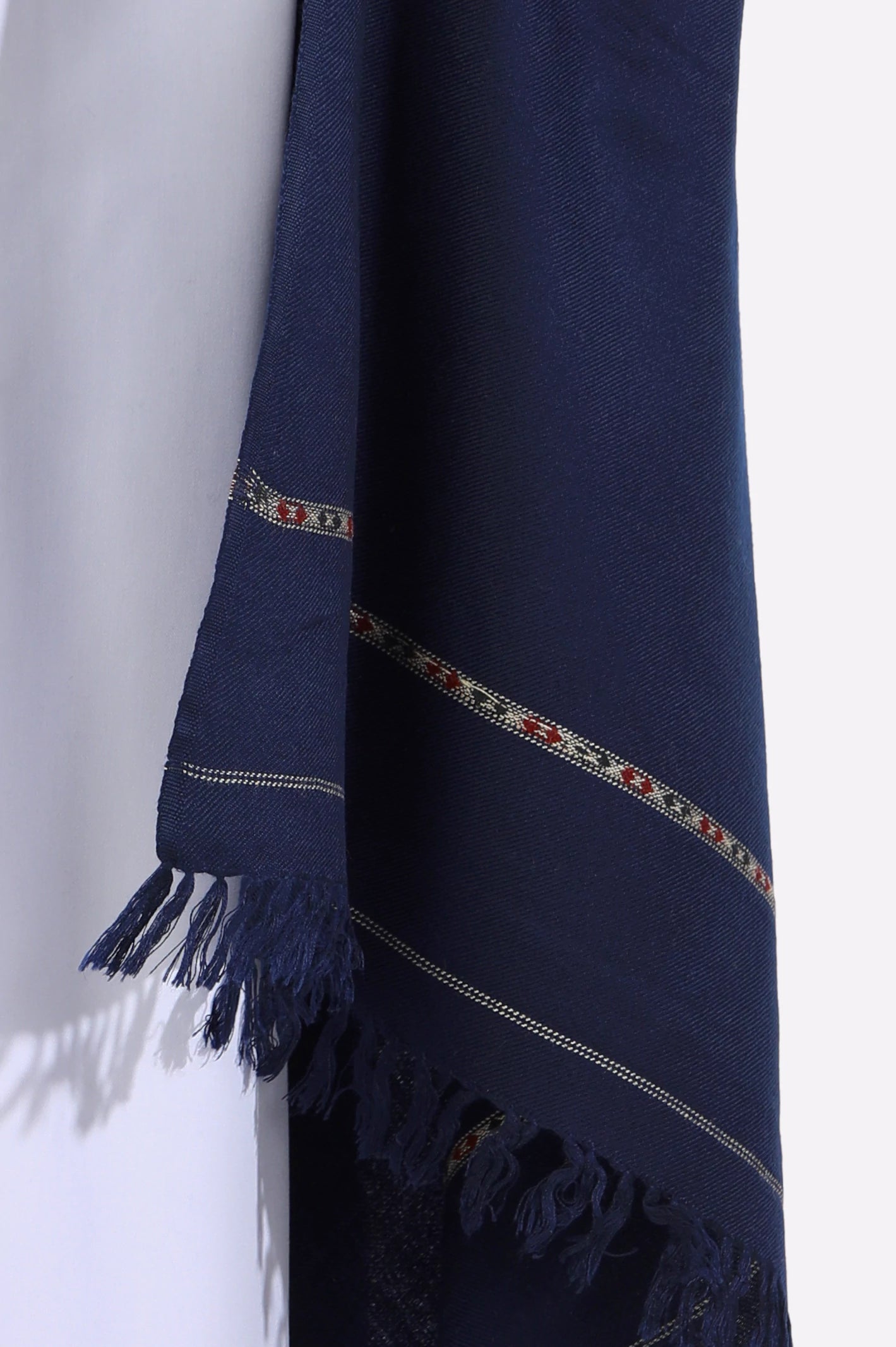 Blue Woolen Men's Shawl From Diners