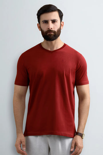 Basic V-Neck T-Shirt