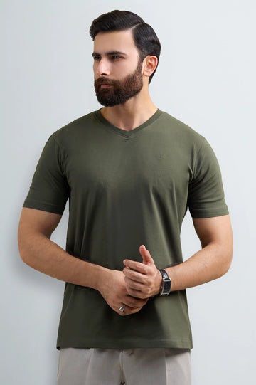 Basic V-Neck T-Shirt