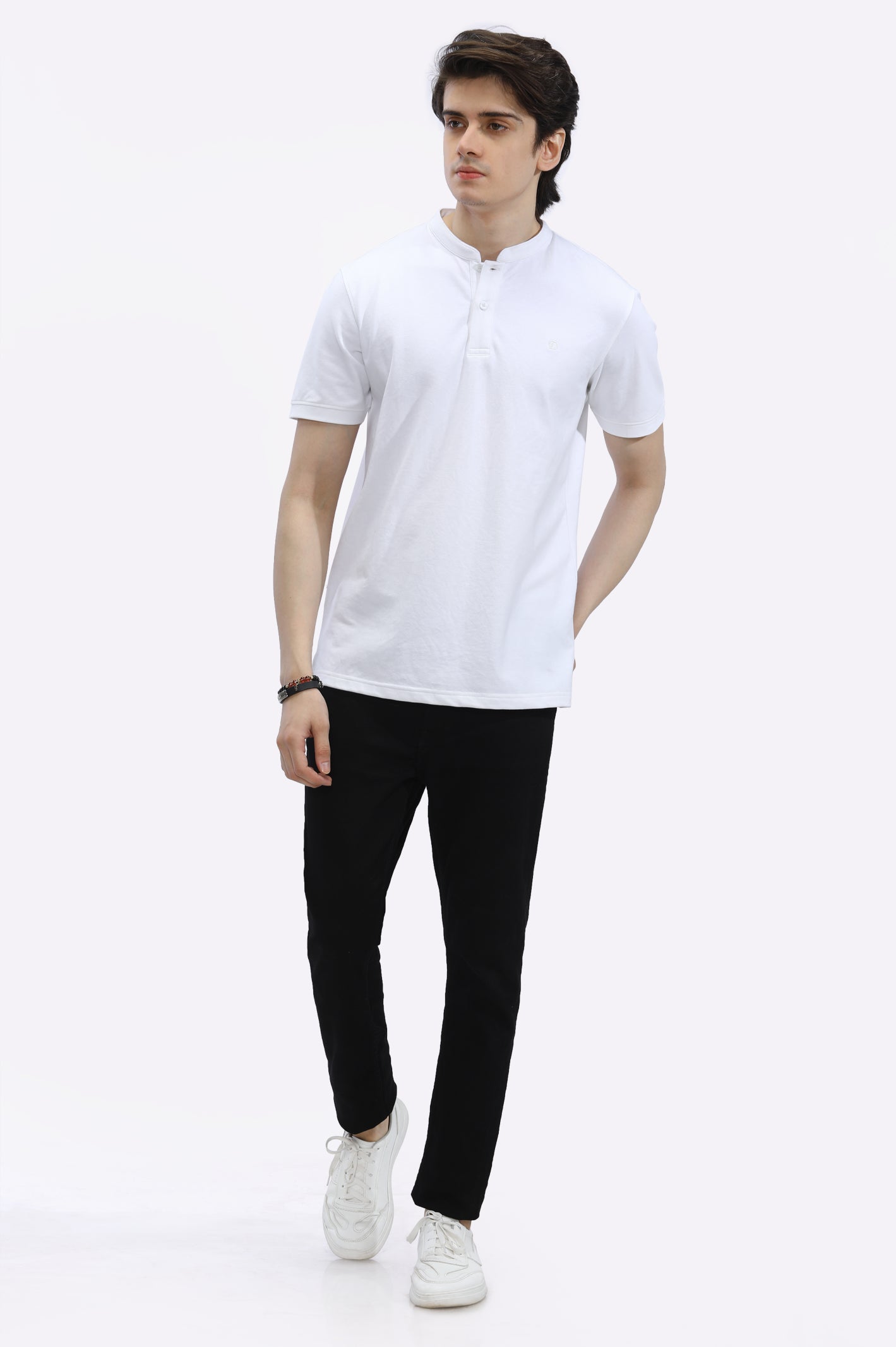 Band Collar Tees From Diners