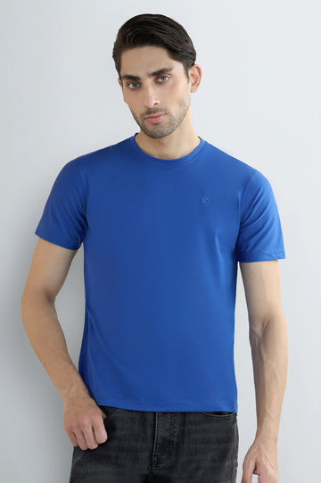 Royal Blue Crew Neck T-Shirt