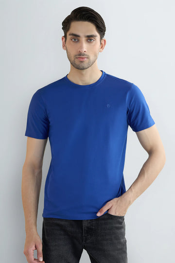 Royal Blue Crew Neck T-Shirt