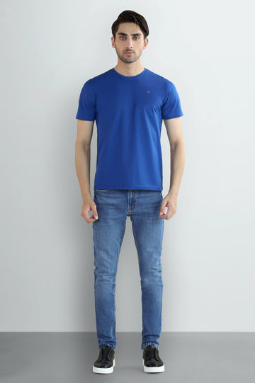 Royal Blue Crew Neck T-Shirt
