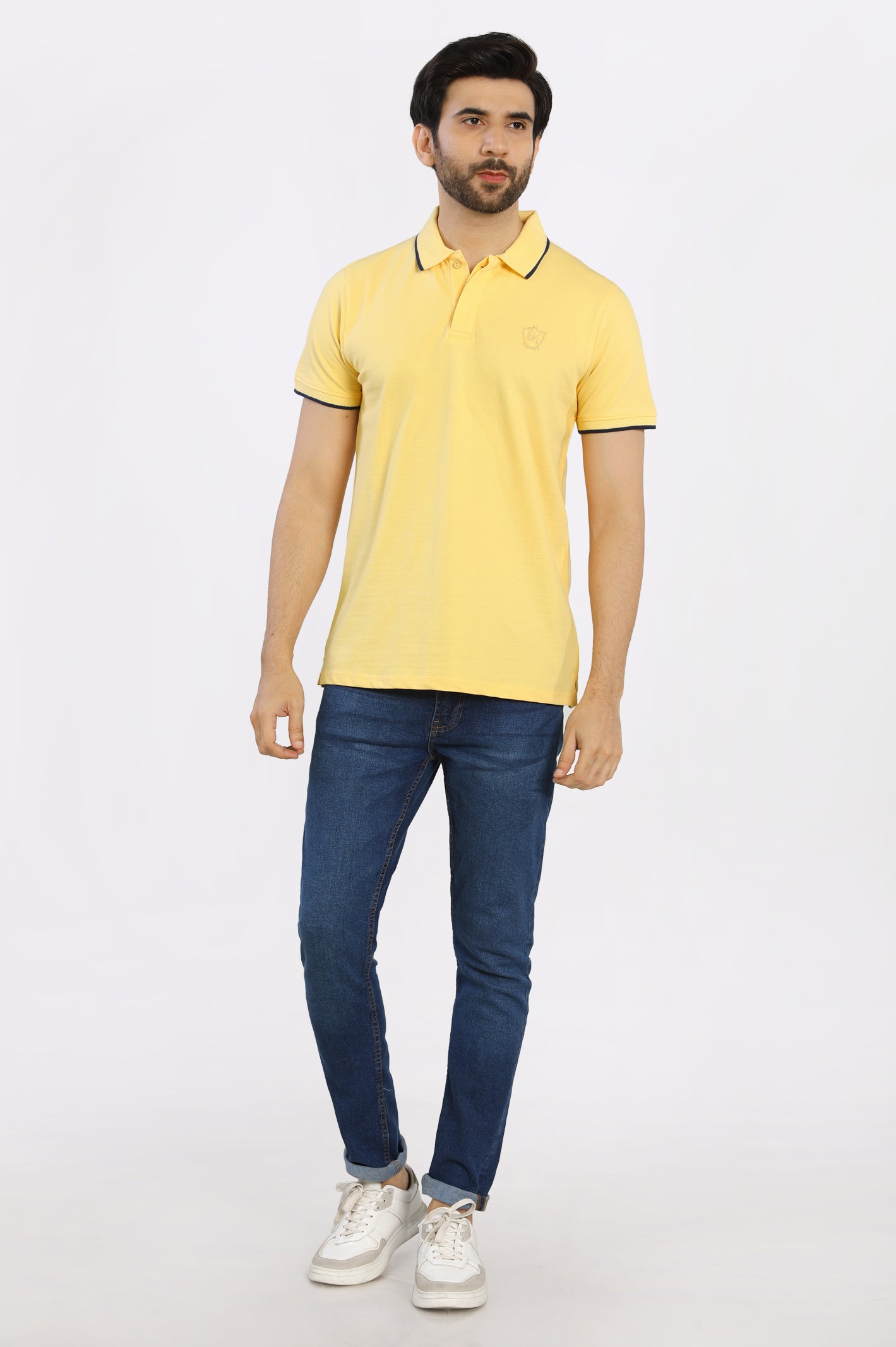 Jacquard Collar Polo From Diners