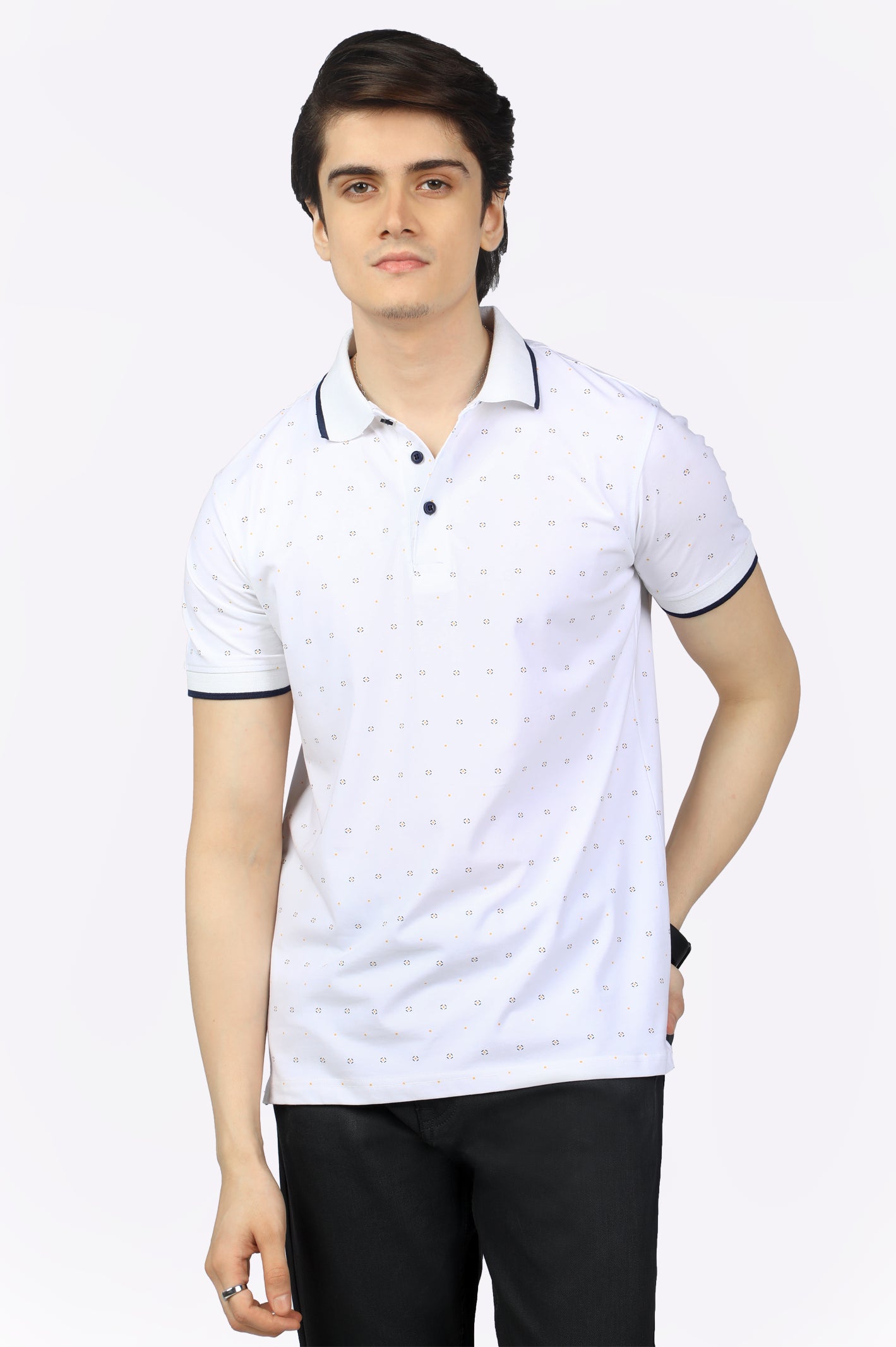 Modified Neck Polo From Diners