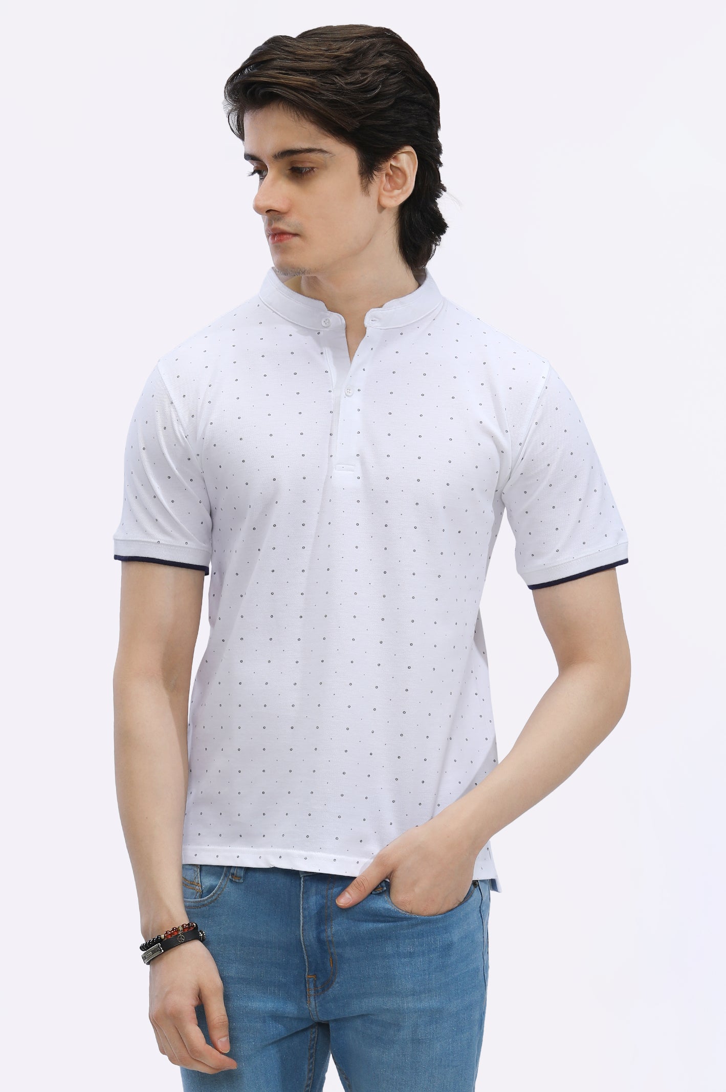 Modified Neck Polo From Diners