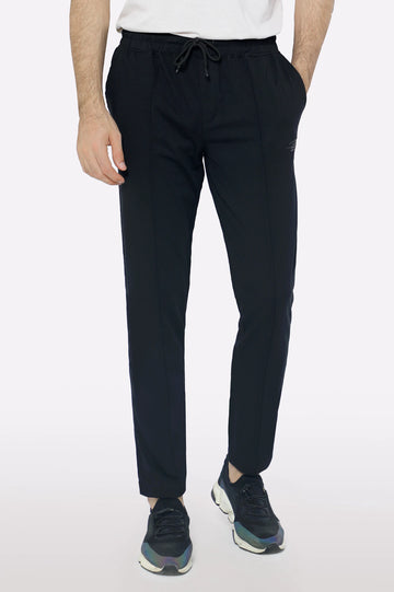 Black Casual Knitted Trouser