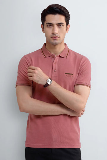 Men's Light Purple Performance Polo Shirt