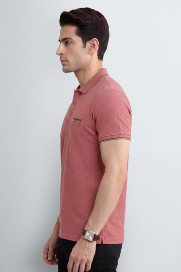 Men's Light Purple Performance Polo Shirt