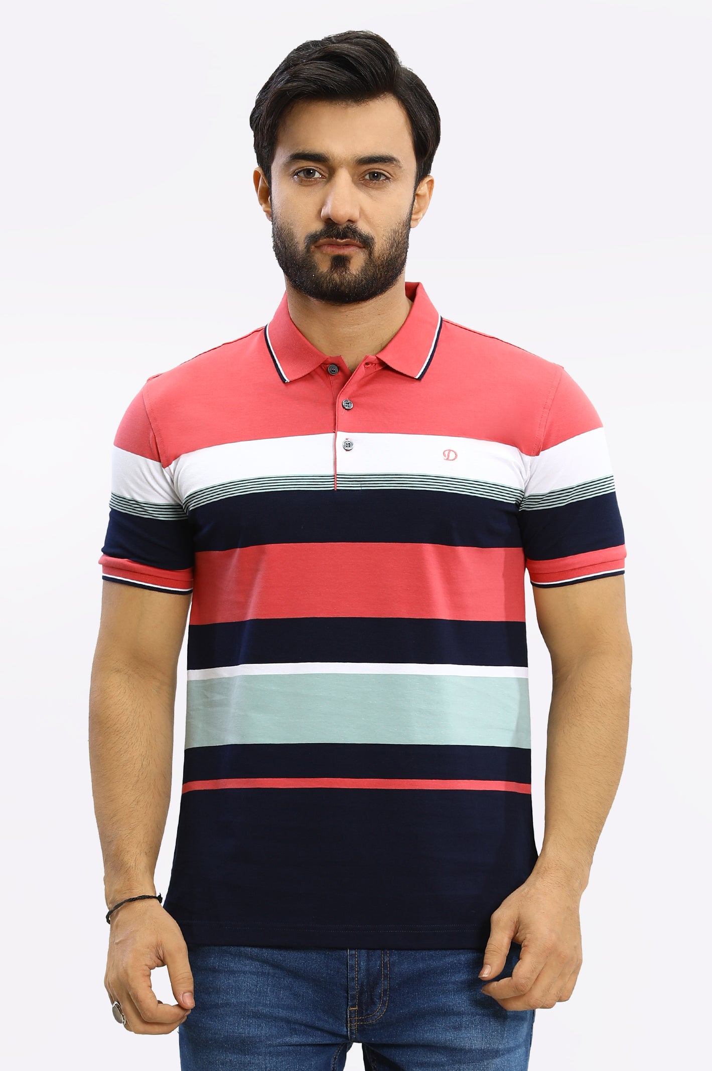 Engineered Yarn Dyed Polo From Diners