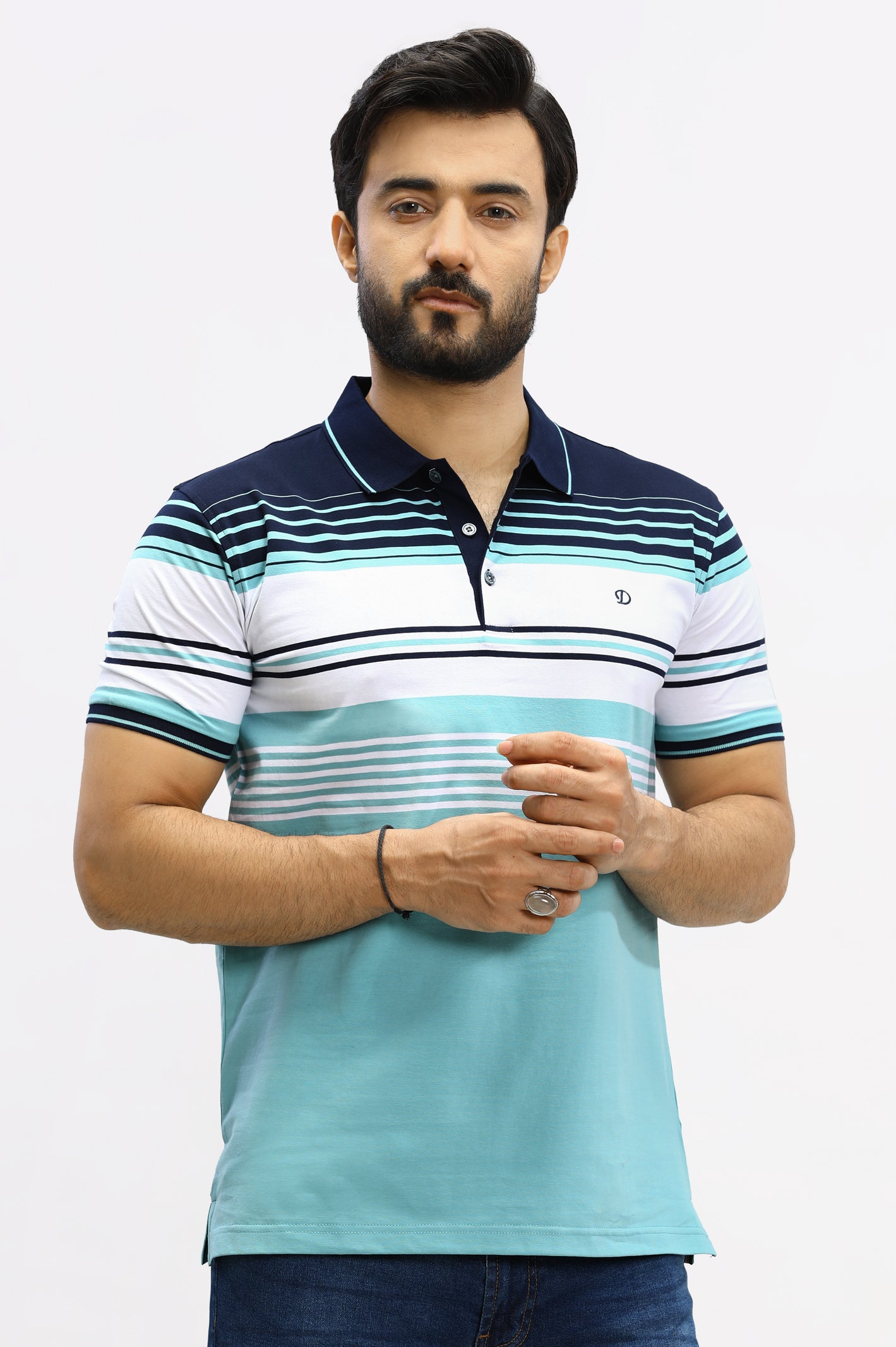 Engineered Yarn Dyed Polo From Diners