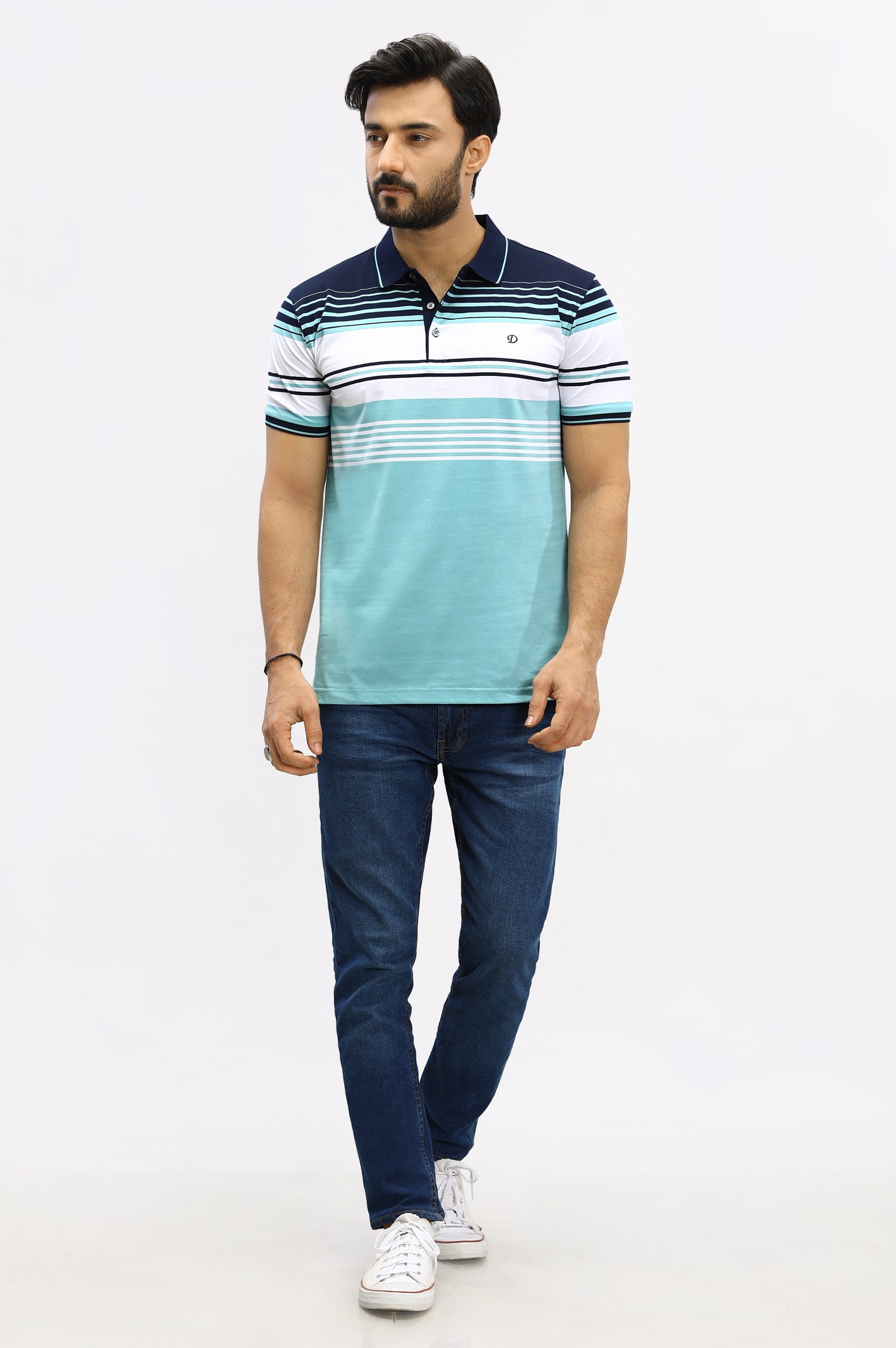 Engineered Yarn Dyed Polo From Diners