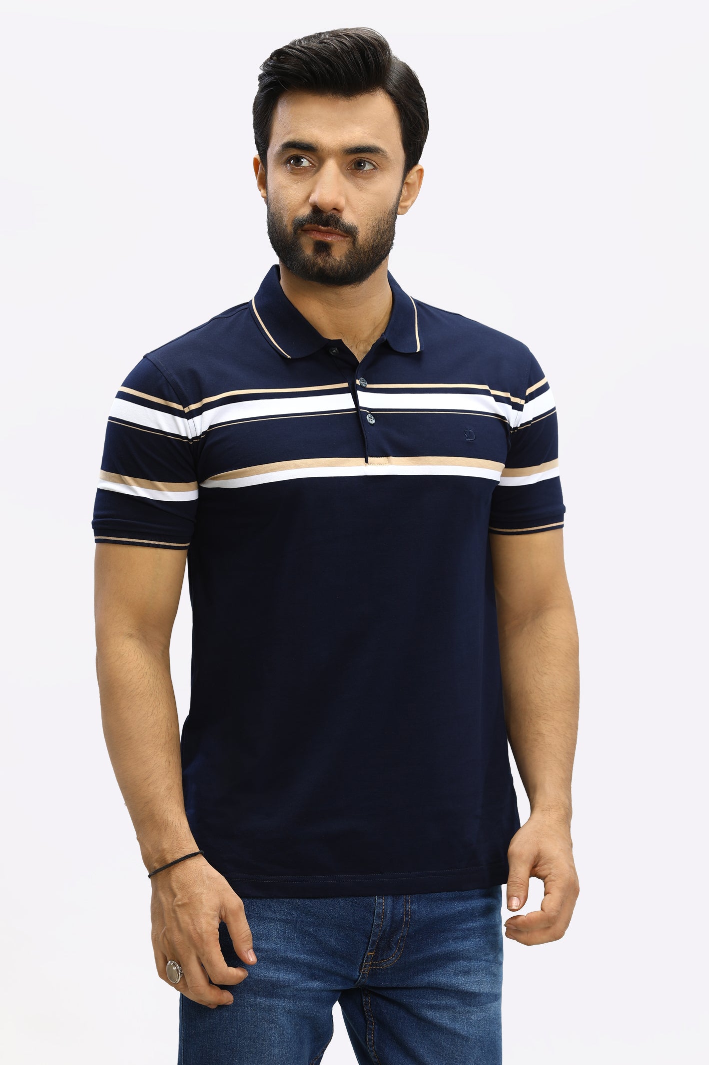 Engineered Yarn Dyed Polo From Diners