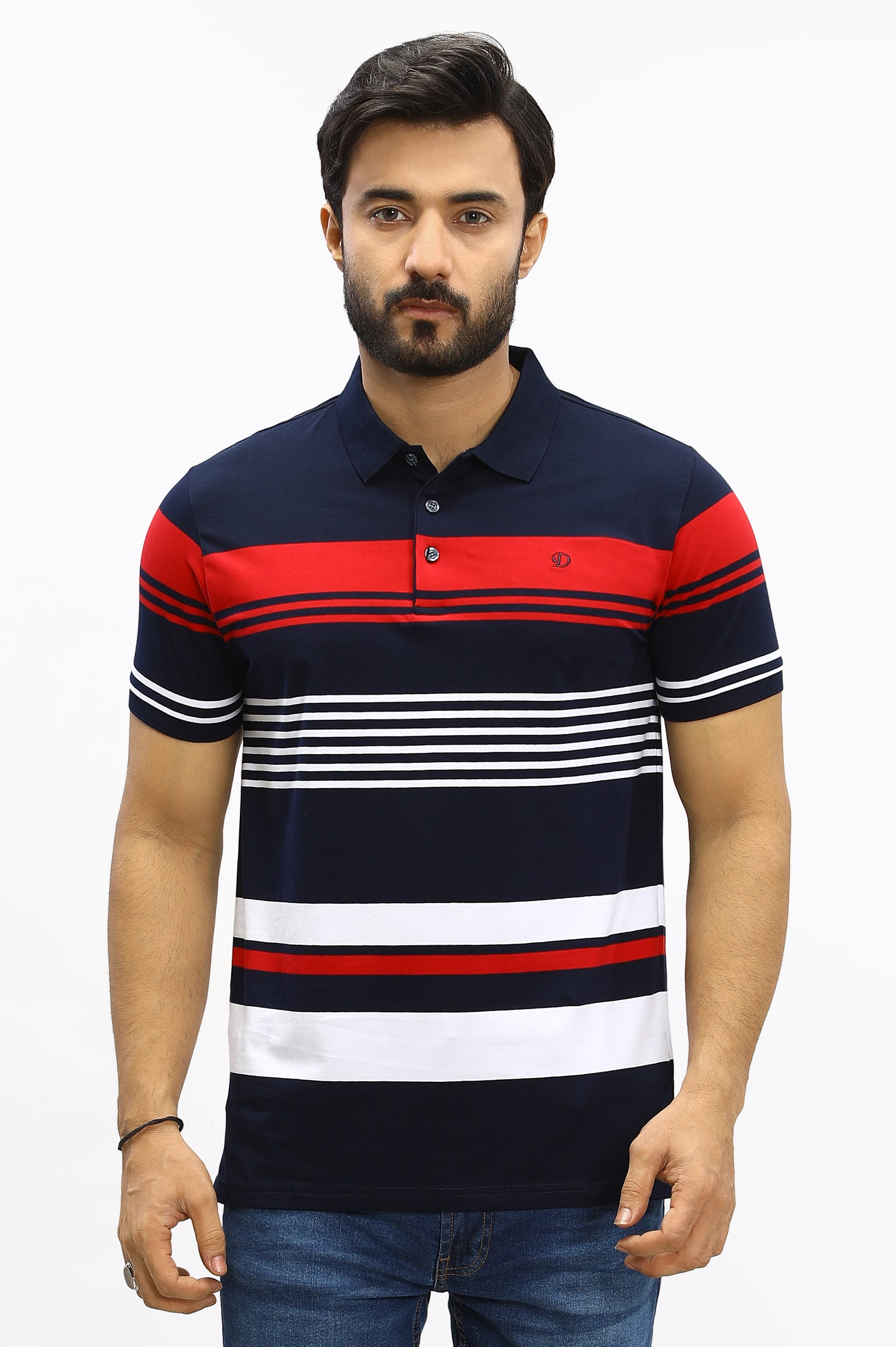 Engineered Yarn Dyed Polo From Diners