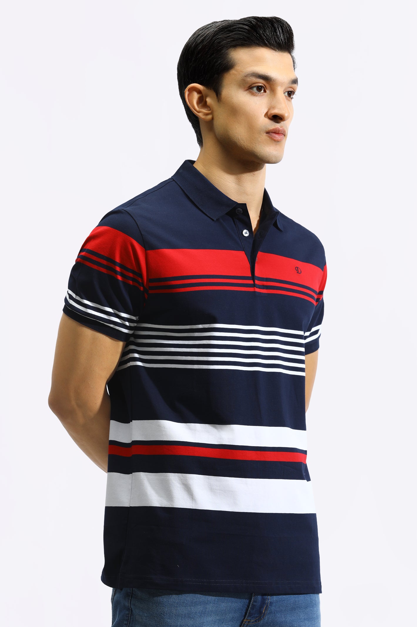 Engineered Yarn Dyed Polo From Diners