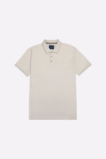 Beige Dry Fit Polo