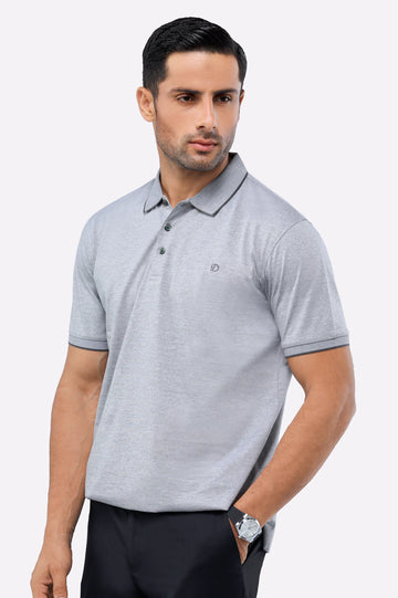 Light Grey Dry Fit Polo