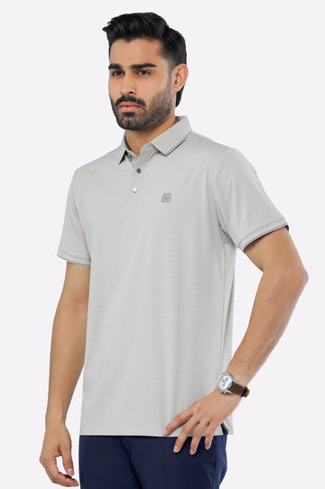 Beige Dry Fit Polo