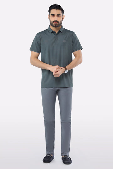 Green Dry Fit Polo