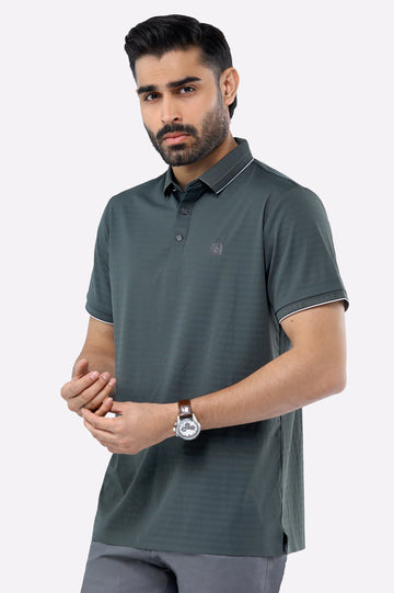 Green Dry Fit Polo