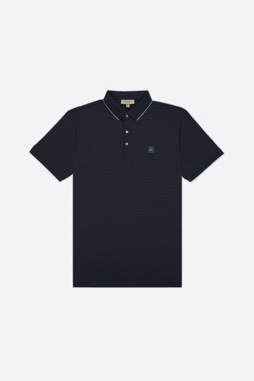 Navy Blue Dry Fit Polo