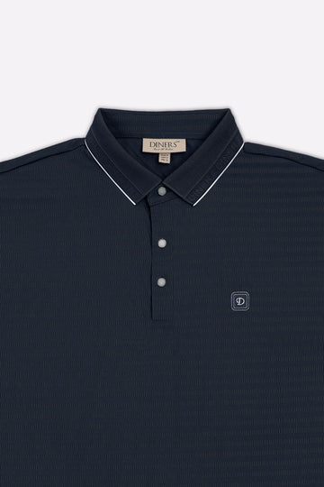 Navy Blue Dry Fit Polo