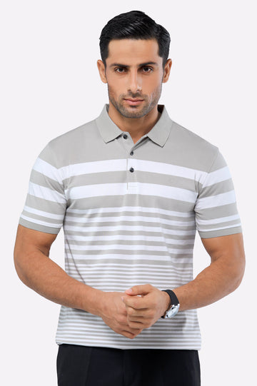 Fawn Yarn Dyed Polo