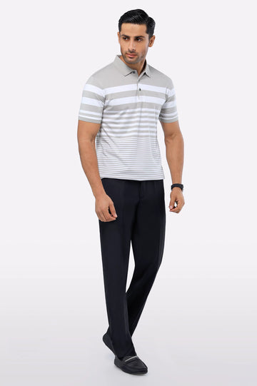 Fawn Yarn Dyed Polo