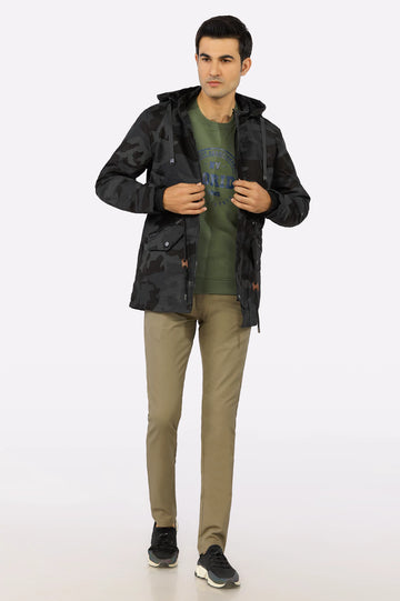 Charcoal Camouflage Jacket