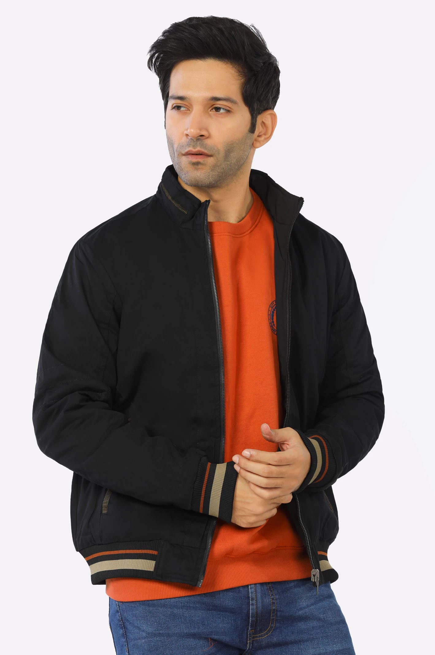 Black Reversible Men's Jacket – Diners Pakistan