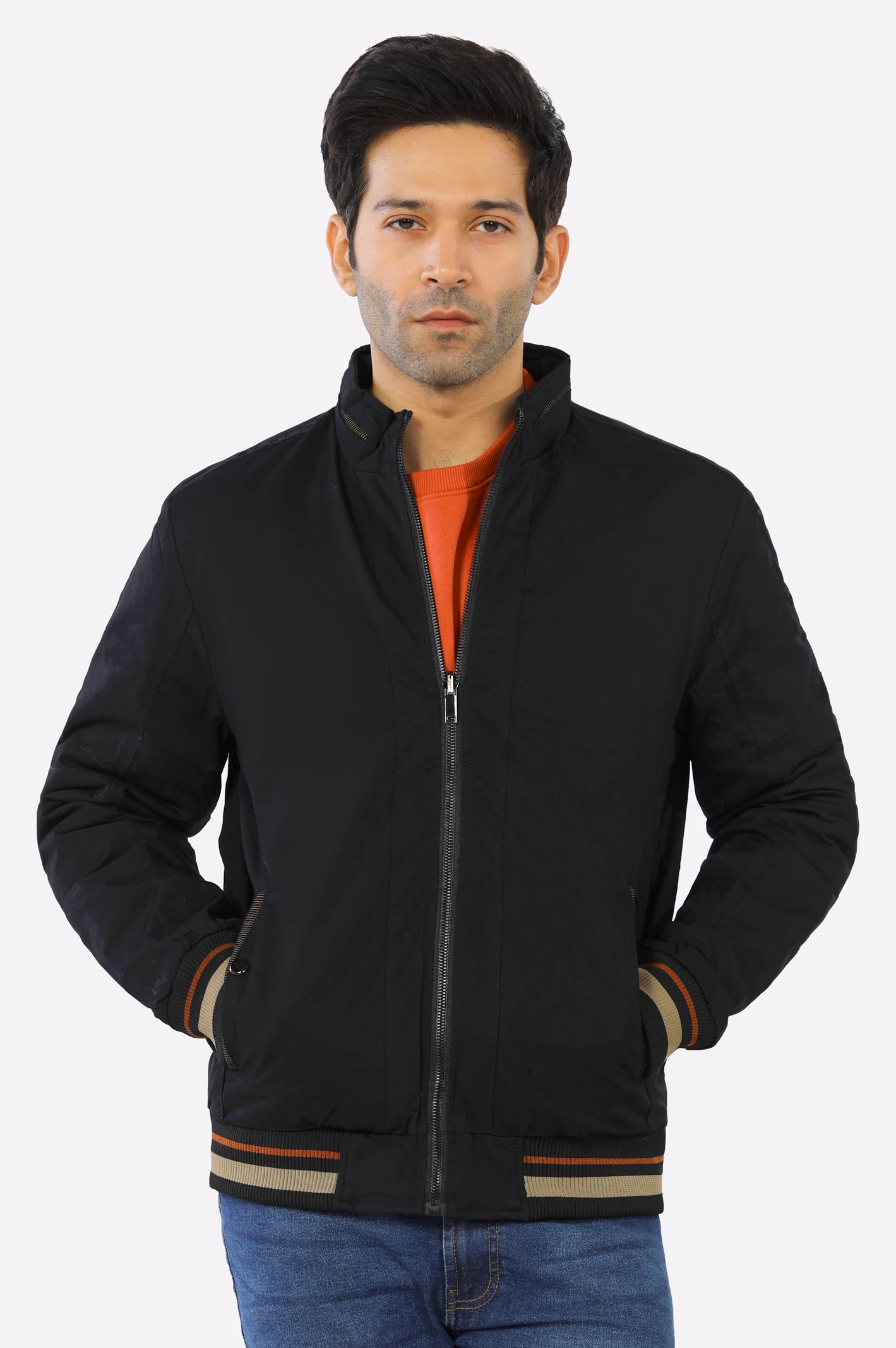 Black Reversible Men's Jacket – Diners Pakistan