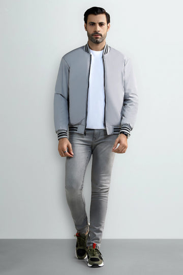 Black & Gray Reversible Men's Jacket