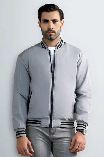 Black & Gray Reversible Men's Jacket