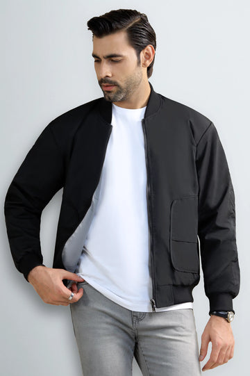 Black & Gray Reversible Men's Jacket