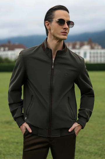 Olive Jacket Reversible