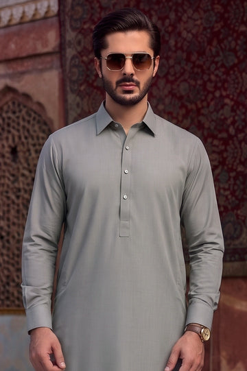 Beige Wash & Wear Shalwar Kameez