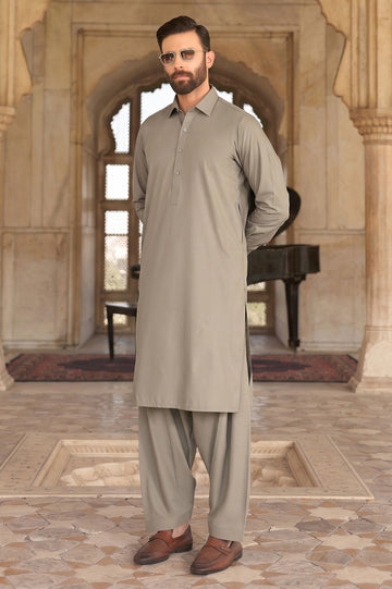 Light Brown Wash & Wear Shalwar Kameez