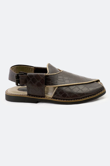 Brown Casual Peshawari Sandal