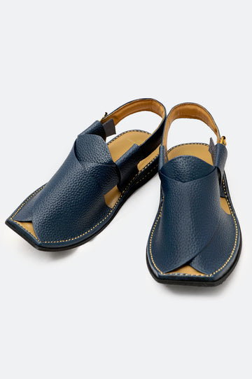 Navy Casual Peshawari Sandal