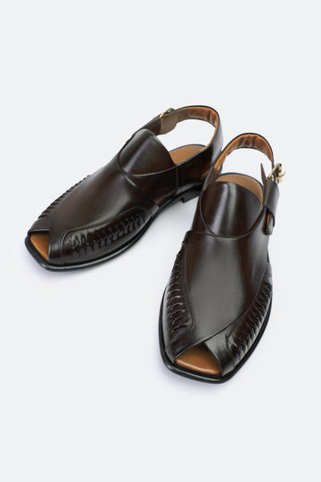 Brown Casual Peshawari Sandal