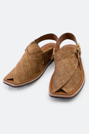 Tan Casual Peshawari Sandal