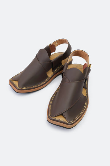 Brown Casual Peshawari Sandal