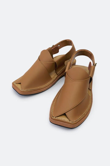 Mustard Casual Peshawari Sandal