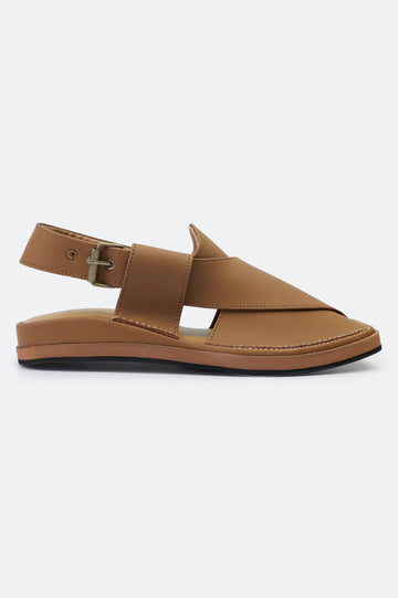 Mustard Casual Peshawari Sandal