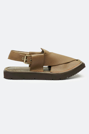 Brown Casual Peshawari Sandal