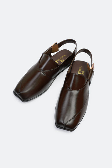 Brown Casual Peshawari Sandal