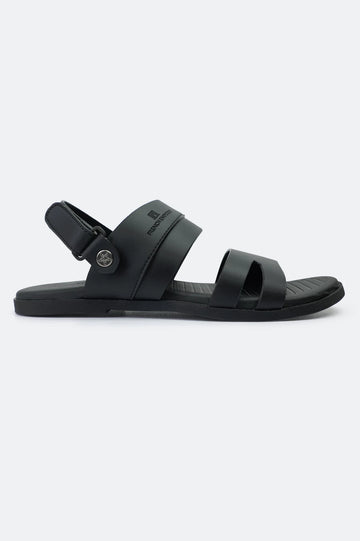 Black Casual Slides Sandal