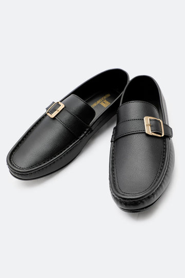 Black Casual Moccassins Shoes